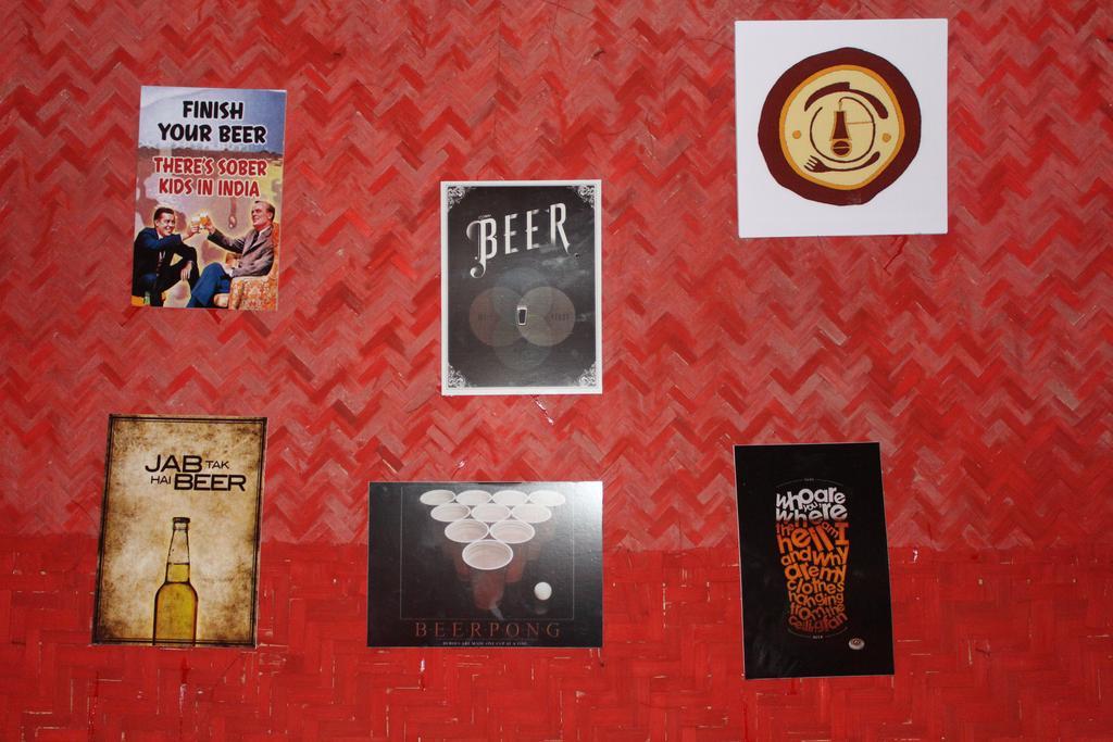 Bricks And Bamboo Hostel أنجونا المظهر الخارجي الصورة