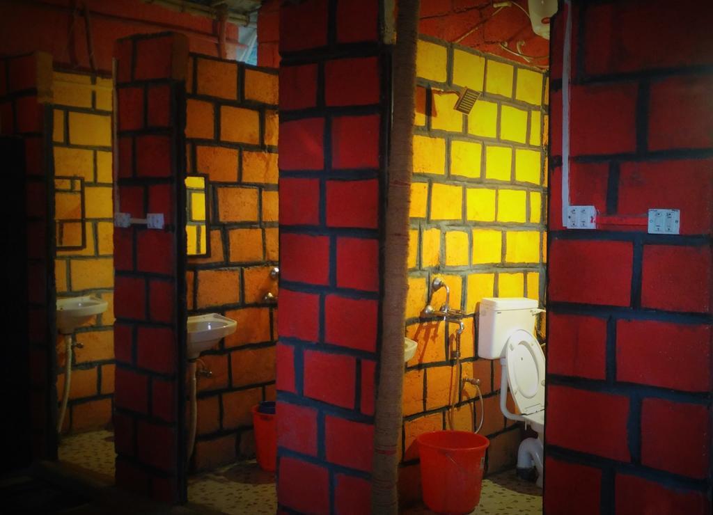 Bricks And Bamboo Hostel أنجونا المظهر الخارجي الصورة